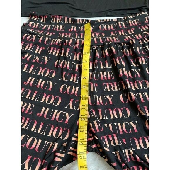 JUICY COUTURE Sz 2X Shorts Top Set Sleepwear Plus - Picture 8 of 12